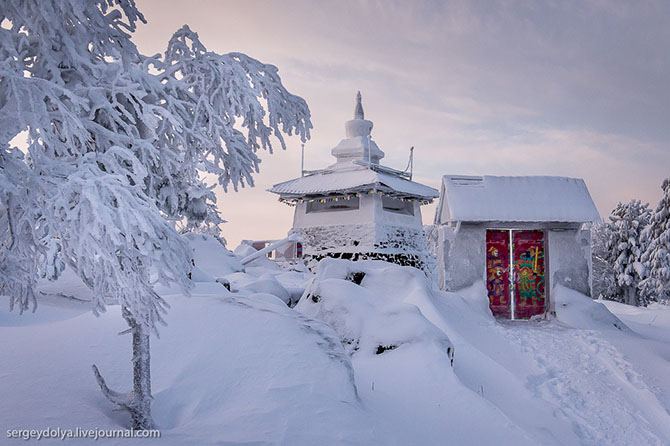 Быт буддийского монастыря на Урале