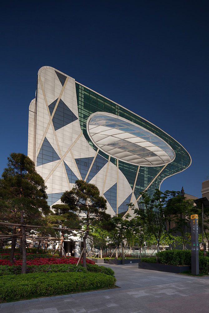 Новое здание ратуши в Сеуле от iArc Architects