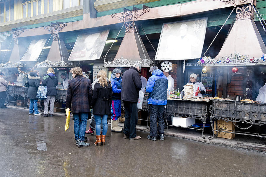 Блошиный рынок в Москве