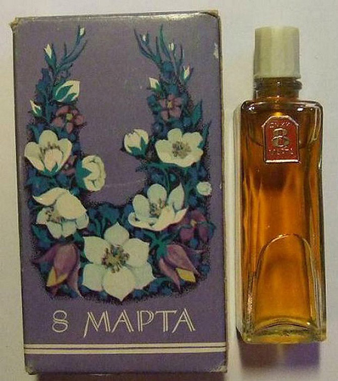 Яркие представители парфюмерии СССР