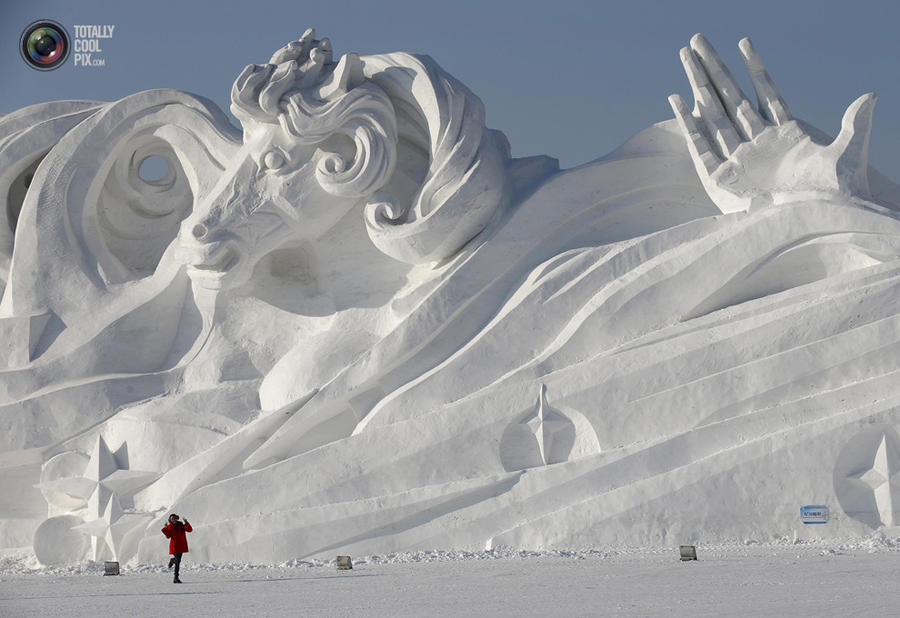 Фестиваль снега и льда 2014 в Харбине