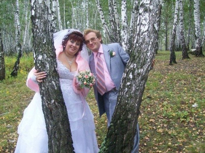 Прикольные свадебные фотографии