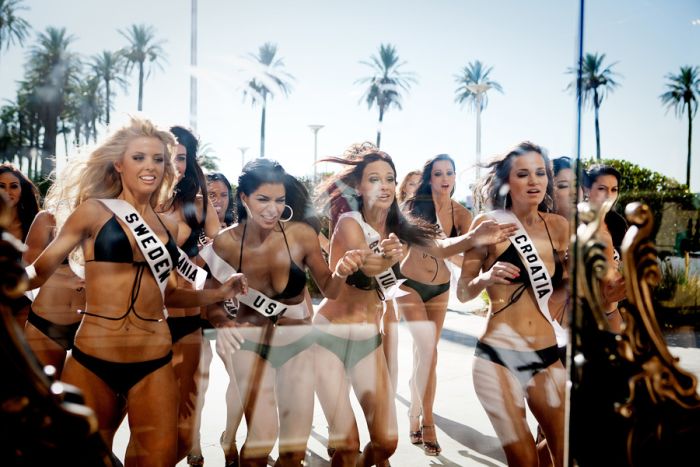 За кулисами конкурсов Мисс США и Мисс Вселенная (48 фото)