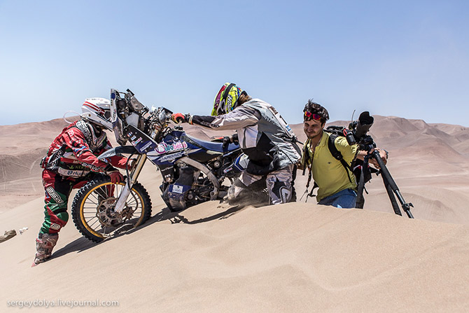 Дакар 2014. Опасные гонки в чилийской пустыне