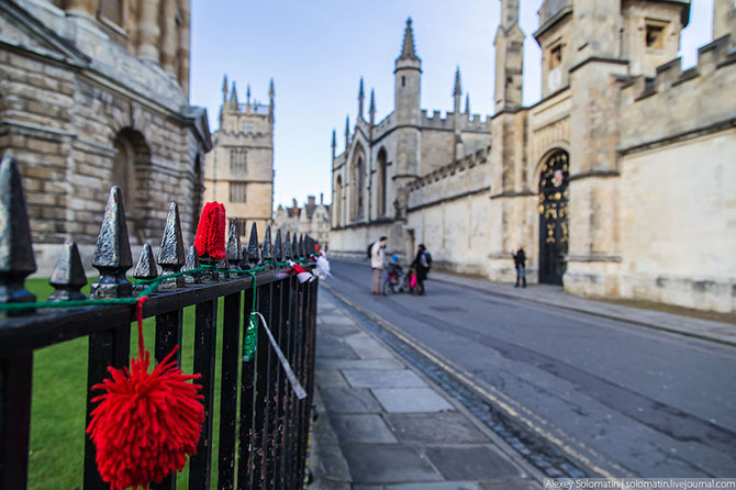 Прогулка по рождественскому Оксфорду