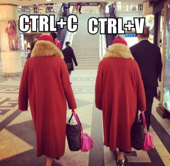 Ctrl+C Ctrl+V