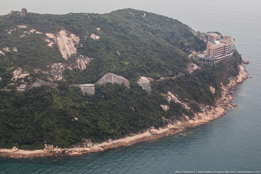 Полет над островом Гонконг (34 фото)