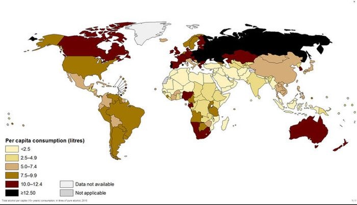 Самые пьющие страны мира