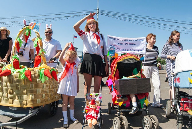 Парад колясок 2014 в Москве