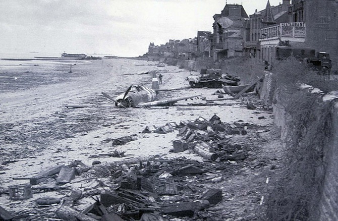 Места на сегодняшний день, разрушенные во время войны 1944 года