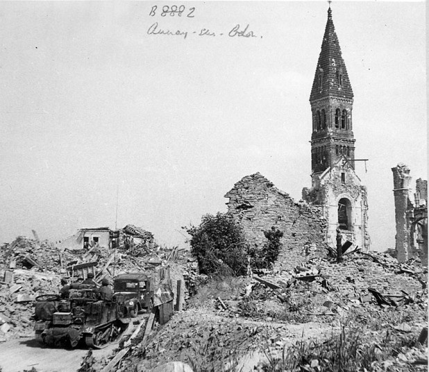 Места на сегодняшний день, разрушенные во время войны 1944 года