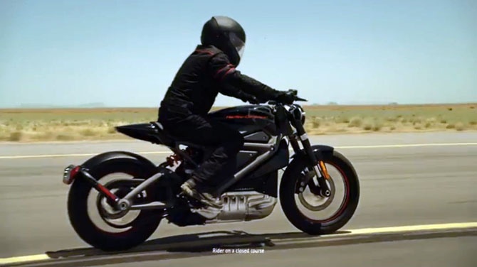Новый Harley-Davidson с электродвигателем