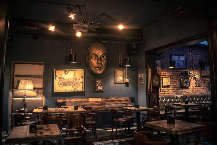 Топ-20 оригинальных дизайнерских ресторанов, кафе и баров  (67 фото)