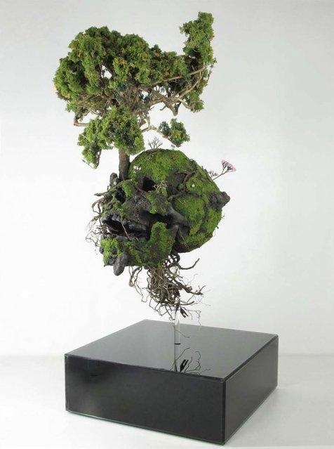 Скульптуры из растений от Эмерика Чантье