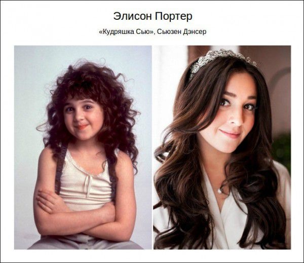 Дети-актеры тогда и сейчас (17 фото)