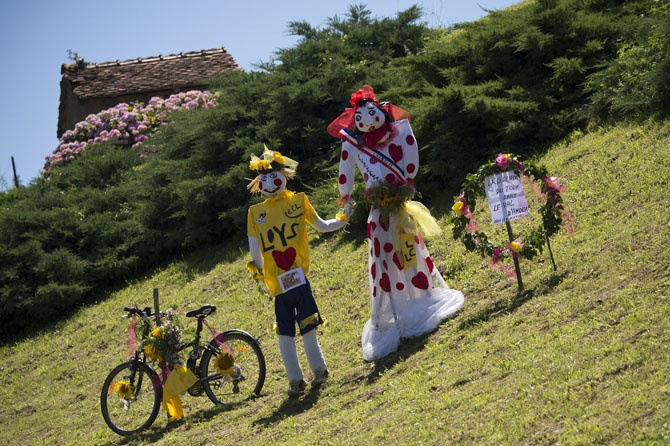 Самые яркие фотографии веломногодневки «Tour de France 2014»