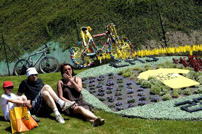 Самые яркие фотографии веломногодневки «Tour de France 2014»