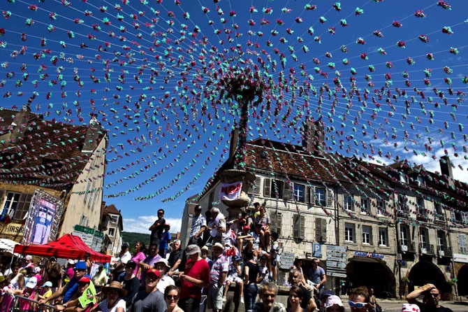 Самые яркие фотографии веломногодневки «Tour de France 2014»