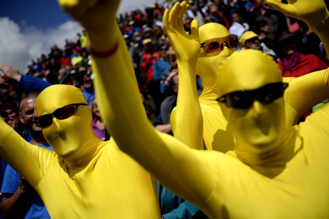 Самые яркие фотографии веломногодневки «Tour de France 2014»