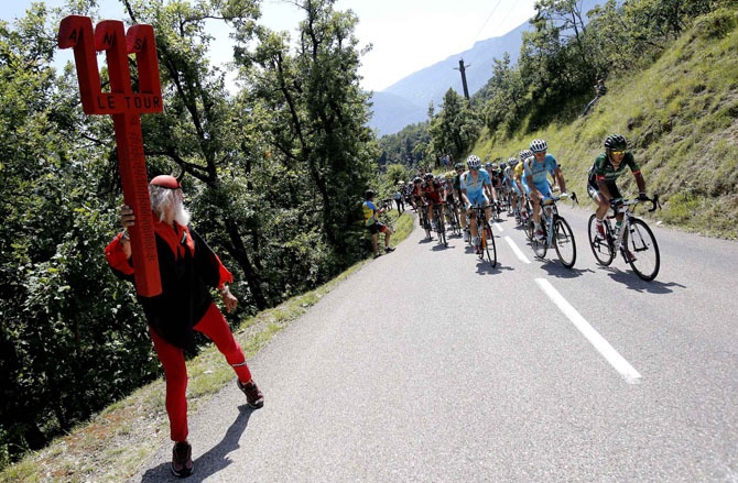 Самые яркие фотографии веломногодневки «Tour de France 2014»