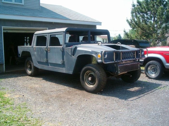 Hummer H1 из старого пикапа Ford F-150 (23 фото)