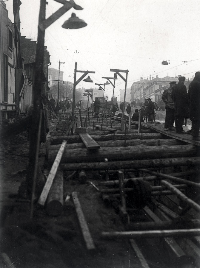 Как строили первую очередь Московского метрополитена (75 фото)