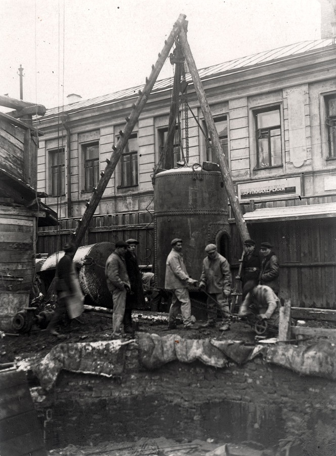 Как строили первую очередь Московского метрополитена (75 фото)