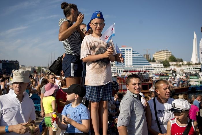 Фотоотчет празднования Дня Военно-Морского Флота в Севастополе (31 фото)