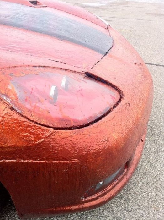 Chevrolet Corvette достался жене после развода (6 фото)