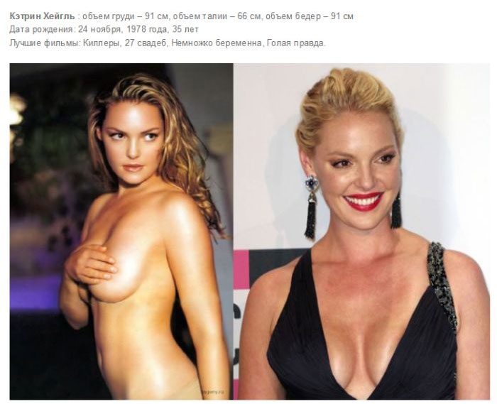 Самые сексуальные девушки Голливуда с большой грудью (10 фото)