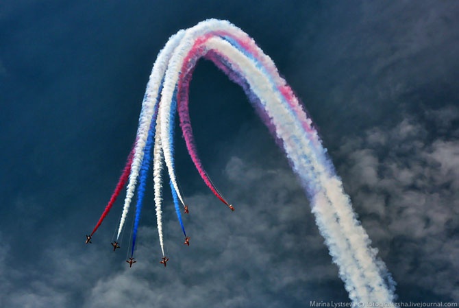 Пилотажная группа Red Arrows (38 фото)