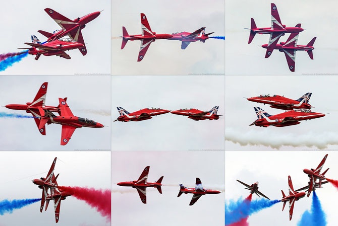 Пилотажная группа Red Arrows (38 фото)