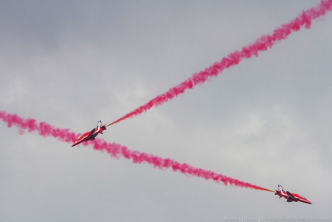 Пилотажная группа Red Arrows (38 фото)