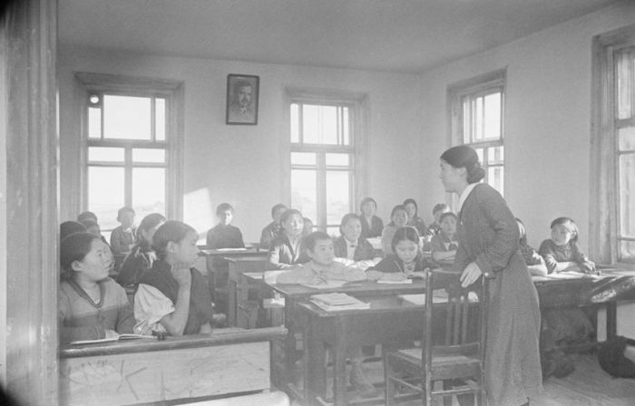Советские школьники 50-х годов (53 фото)