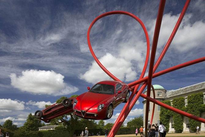 Автомобильные скульптуры от Джерри Джуда (22 фото)