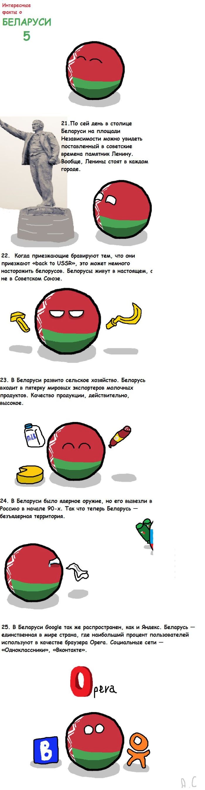 40 интересных фактов о Белоруссии