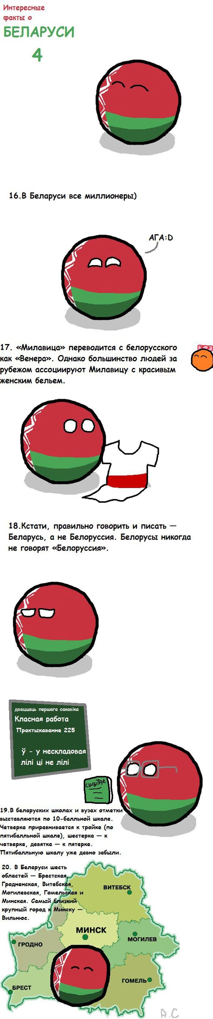 40 интересных фактов о Белоруссии