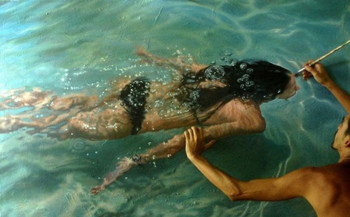 гиперреалистичные картины Густаво Сильвы (14 фото)
