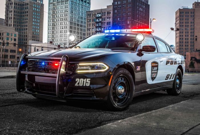 Новый полицейский автомобиль в США (6 фото)