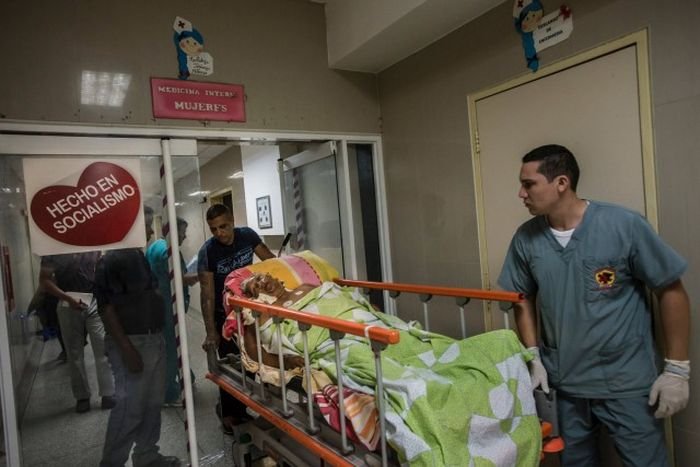 Больницы Венесуэлы - страны с самыми большими запасами нефти