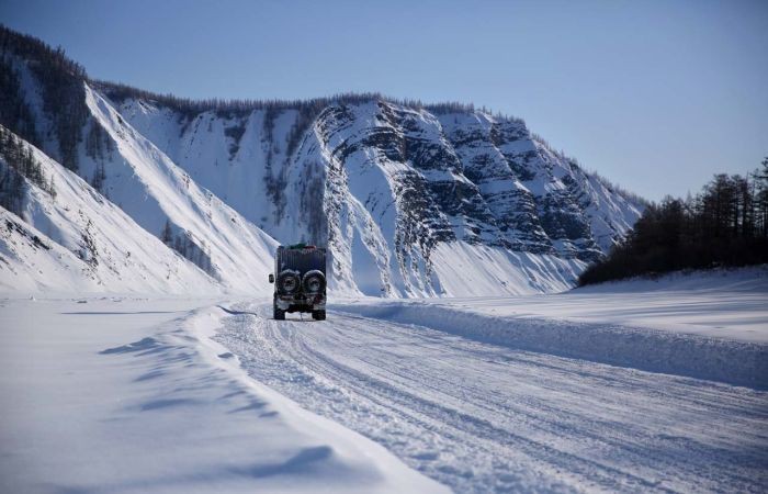 12-дневное путешествие по зимнику на север России (31 фото)