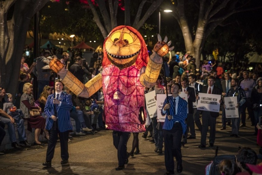 Парад бумажных фонариков (Luminous Lantern Parade) в Австралии