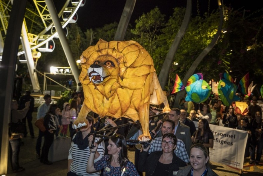 Парад бумажных фонариков (Luminous Lantern Parade) в Австралии