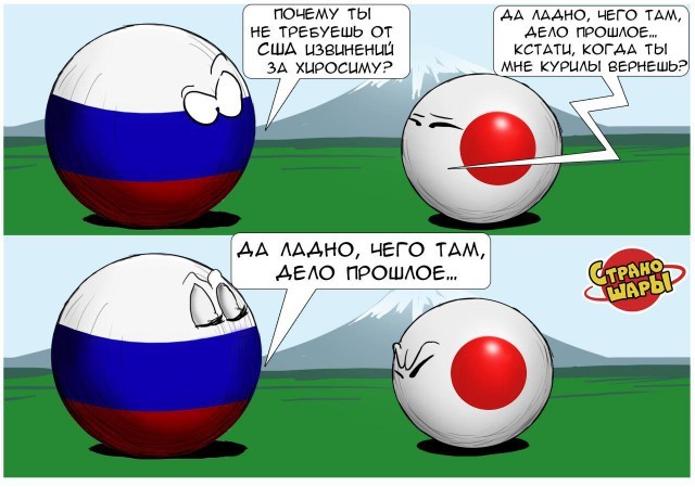 Политический юмор из серии Countryballs (11 картинок)