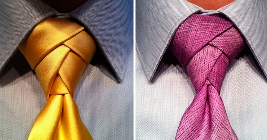 9 способов завязать галстук сногсшибательным узлом!