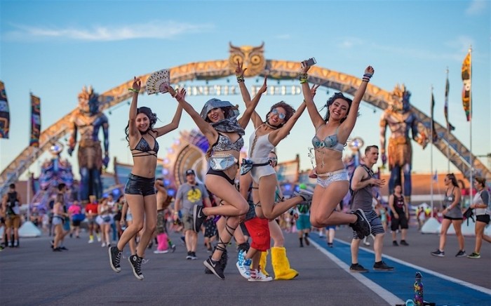 Горячие девушки на Electric Daisy Carnival