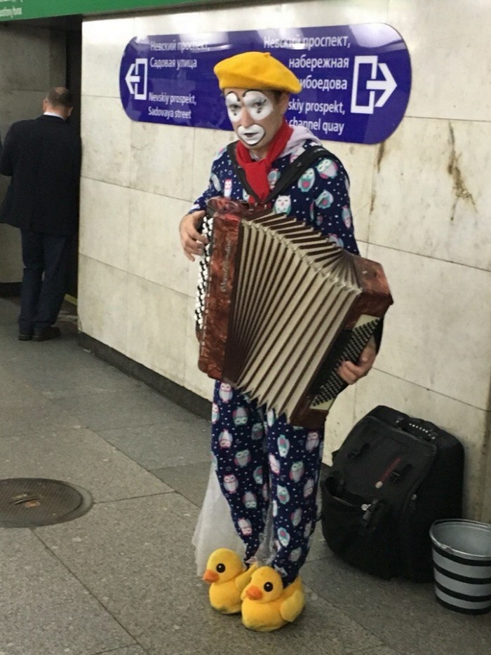 Модники из российского метрополитена