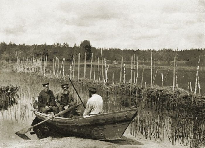 Старые фото русских рыбаков