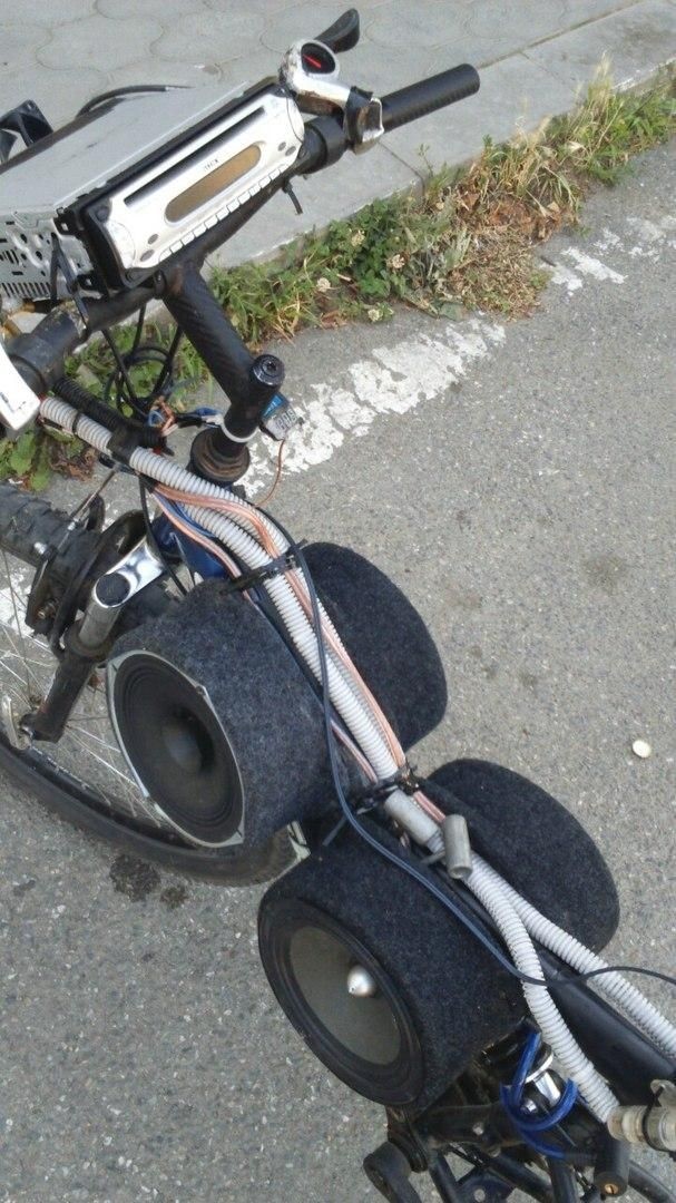 Тюнинг акустических систем на велосипедах
