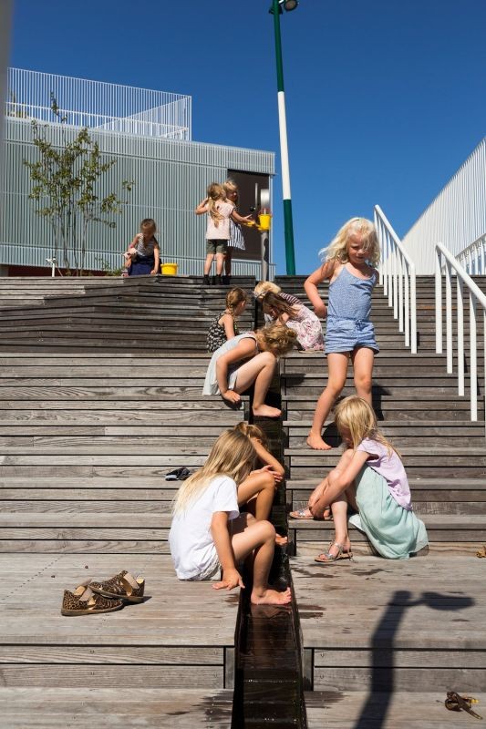 Новая школа в столице Дании (14 фото)